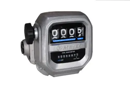 1'' OVAL GEAR FLOW METER